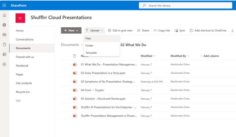 SharePoint to PowerPoint: How to Create a Slide Library - Shufflrr