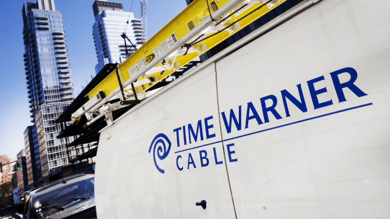 Time Warner Cable truck