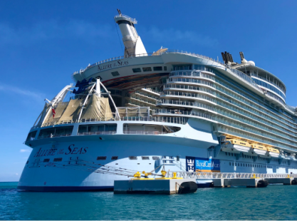 Cruise ship image. Shufflrr for cruise lines